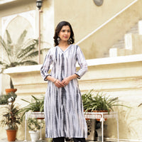 Printed Straight Kurta and Pant set with Dupatta