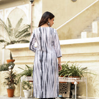 Printed Straight Kurta and Pant set with Dupatta