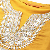 Designer Embroidery Kurta With Pant And Beautiful Dupatta